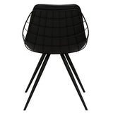 Sway Stol Vintage Black Art.Leather