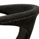 Flair Stol Raven Black, Round Black