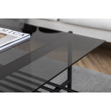 Von Staf Soffbord Black, 120 x 60