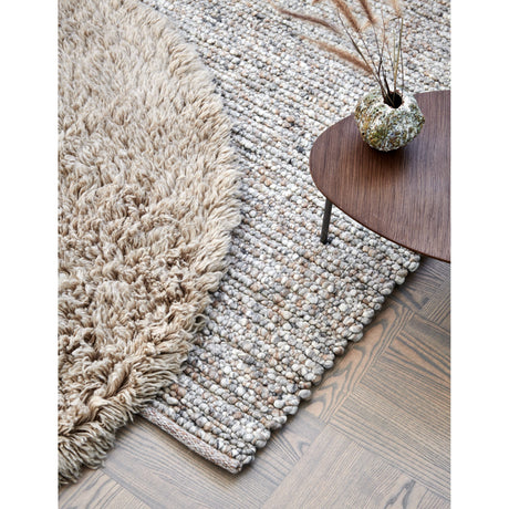 Cloudy Rund 160 cm Matta Beige