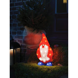 Tomte akryl 36cm 32 Led Ljusdekoration Ute