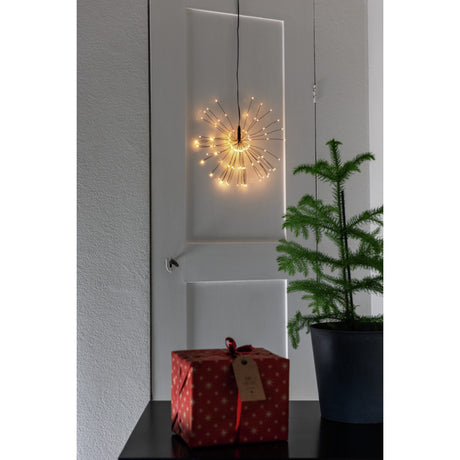 120 amber micro-LED svart kabel Ljusdekoration Inne 25 cm