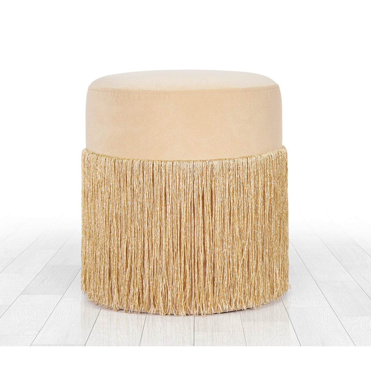 Graz (45 x 47 cm) Sittpuff Guld