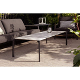 Lyra 2,5-sits Soffa 193x99 cm Svart/Teddy Black