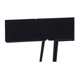 Viken 120x80 cm Svart Ask Melamin Matbord