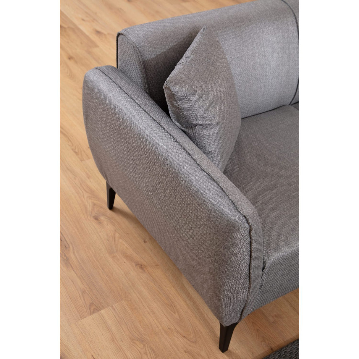 Muskat (160 x 67 x 95 cm) 2-sitssoffa Grå