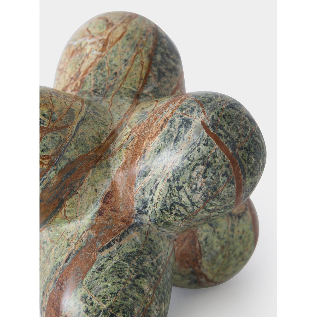 Jack Skulptur Forest Green Marble