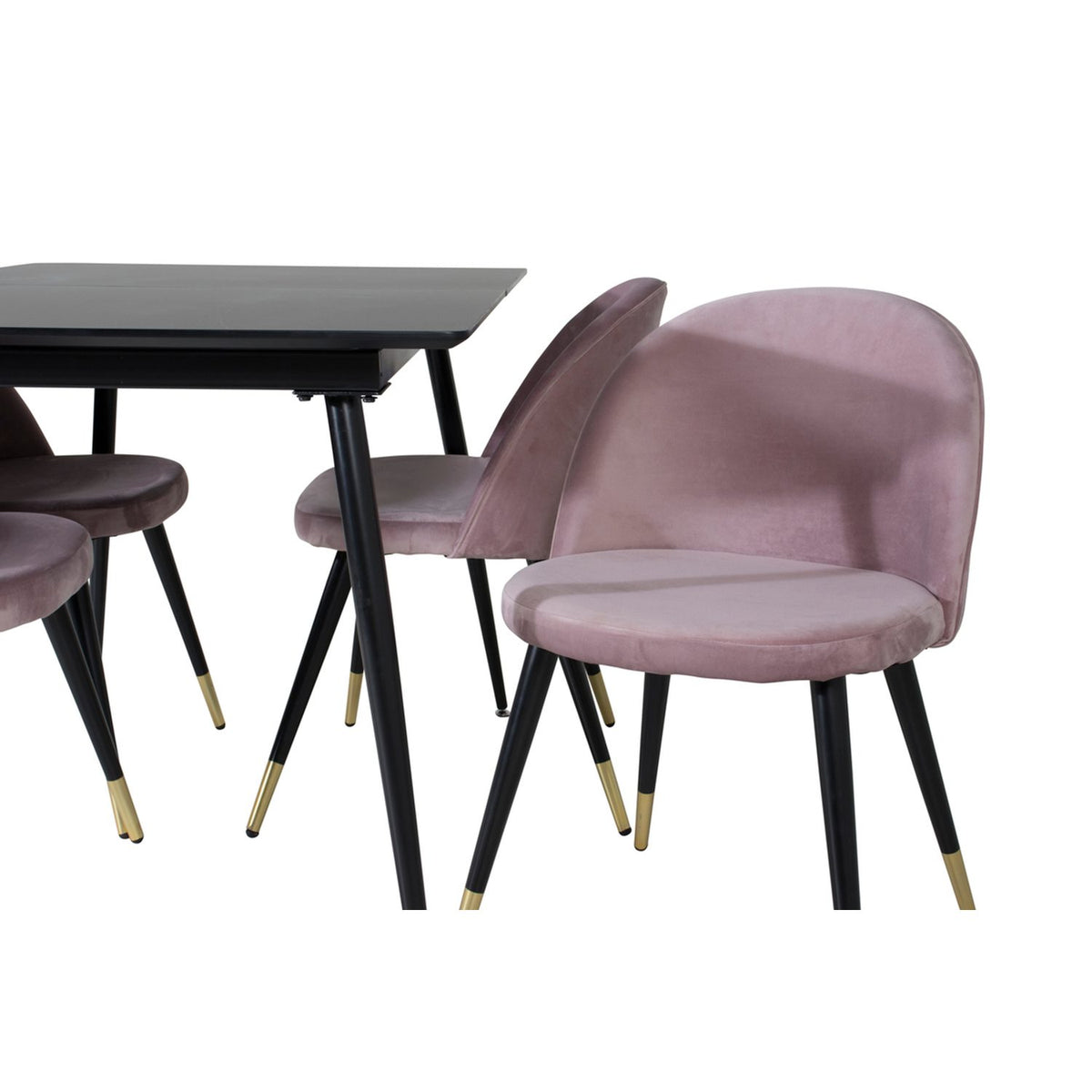 Silar, Velvet Rektangulär matgrupp