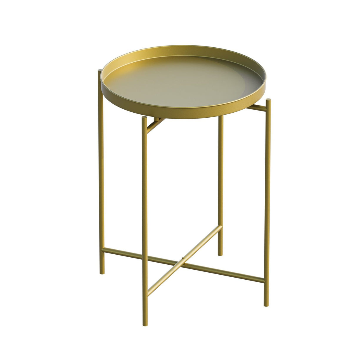 Adelaide VII (46 x 56 x 46 cm) Soffbord Guld