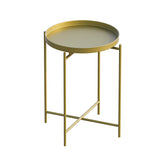 Adelaide VII (46 x 56 x 46 cm) Soffbord Guld