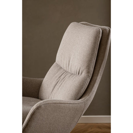 Belleville Loungefåtölj Alea tyg Beige