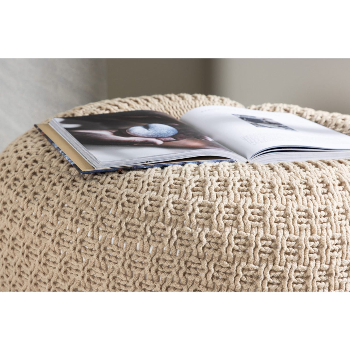 Sam Puff Beige, ⌀45