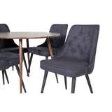 Plaza, Velvet Deluxe Rund matgrupp