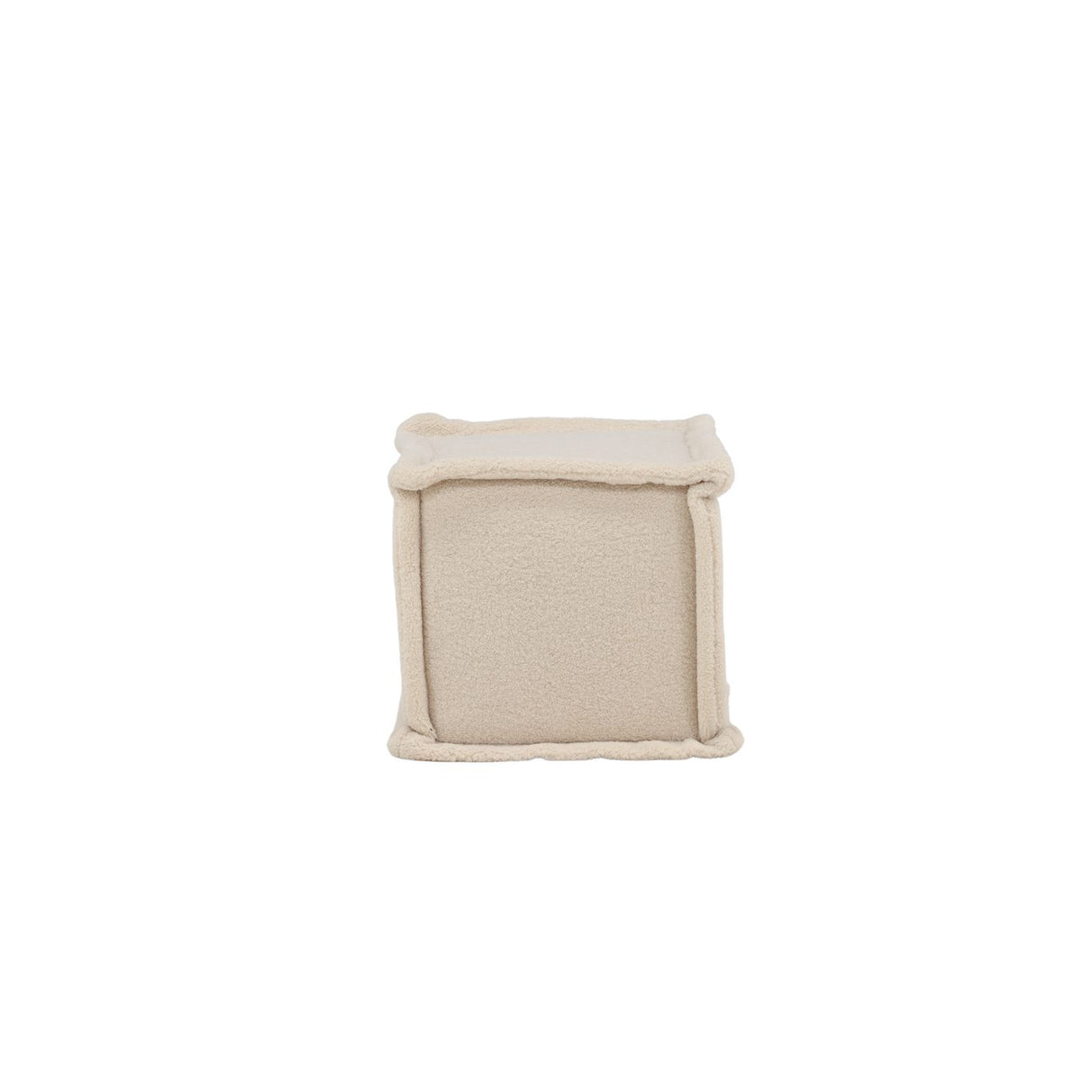 Castine Sittpuff Vit, Fleece