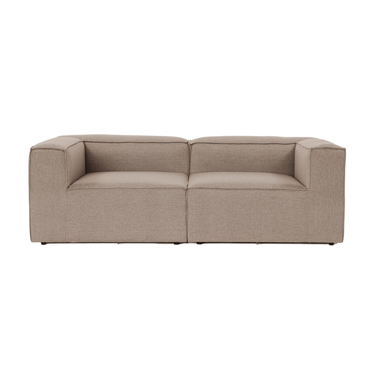 Fora 2-sits (214 x 66 x 105 cm) 2-sitssoffa Brun
