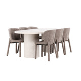 Narvik, Astoria Oval matgrupp Brun, Beige, 200 x 100