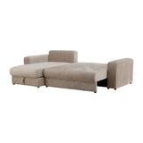 Bellman Soffa med schäslong Beige