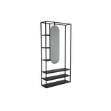 Classe Garderob Svart, 100 x 200