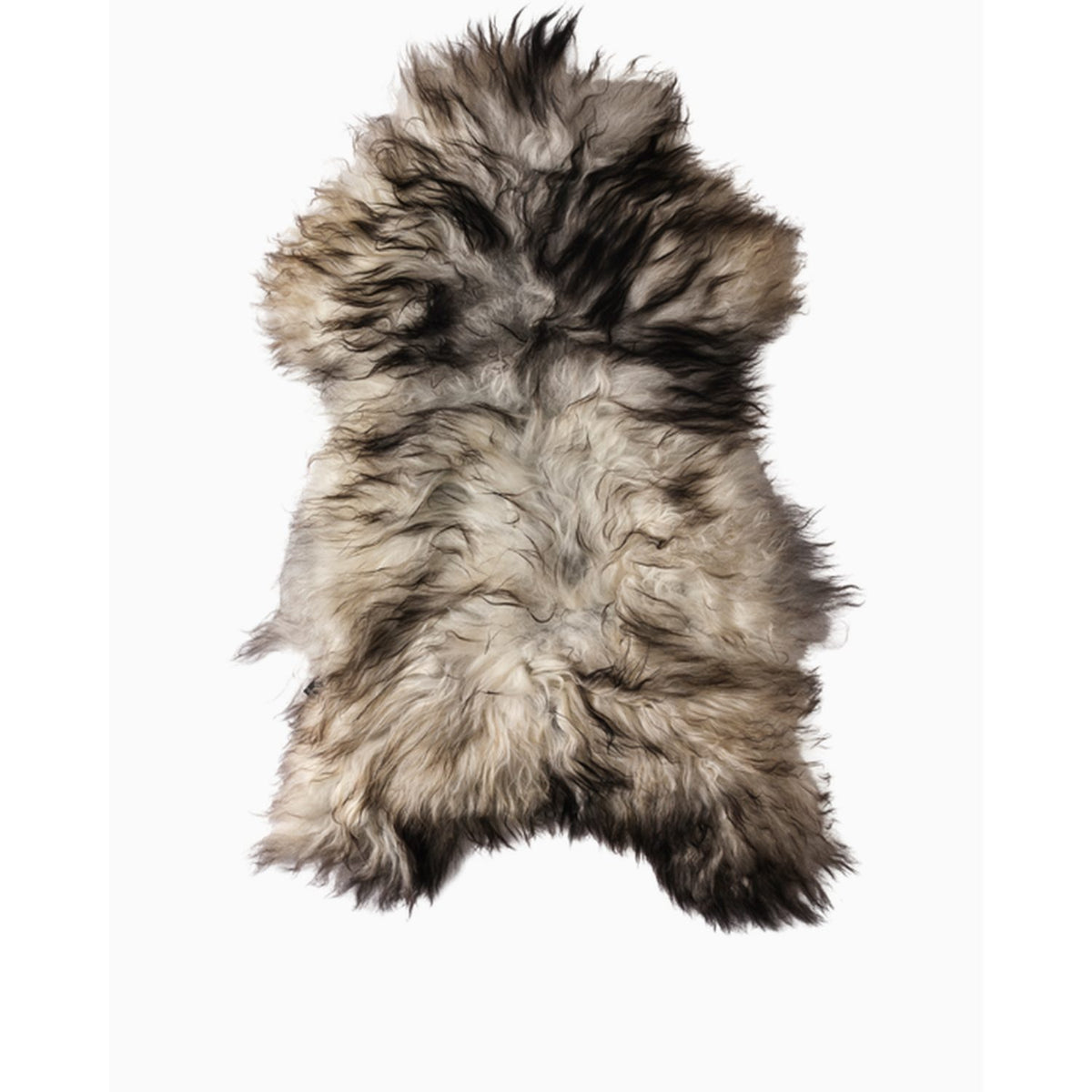 Iceland Lammskinn Wild Grey
