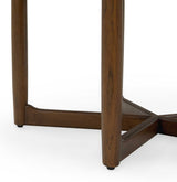 Atelier Sidobord Rökfärgad Ek / Emperador Marmor