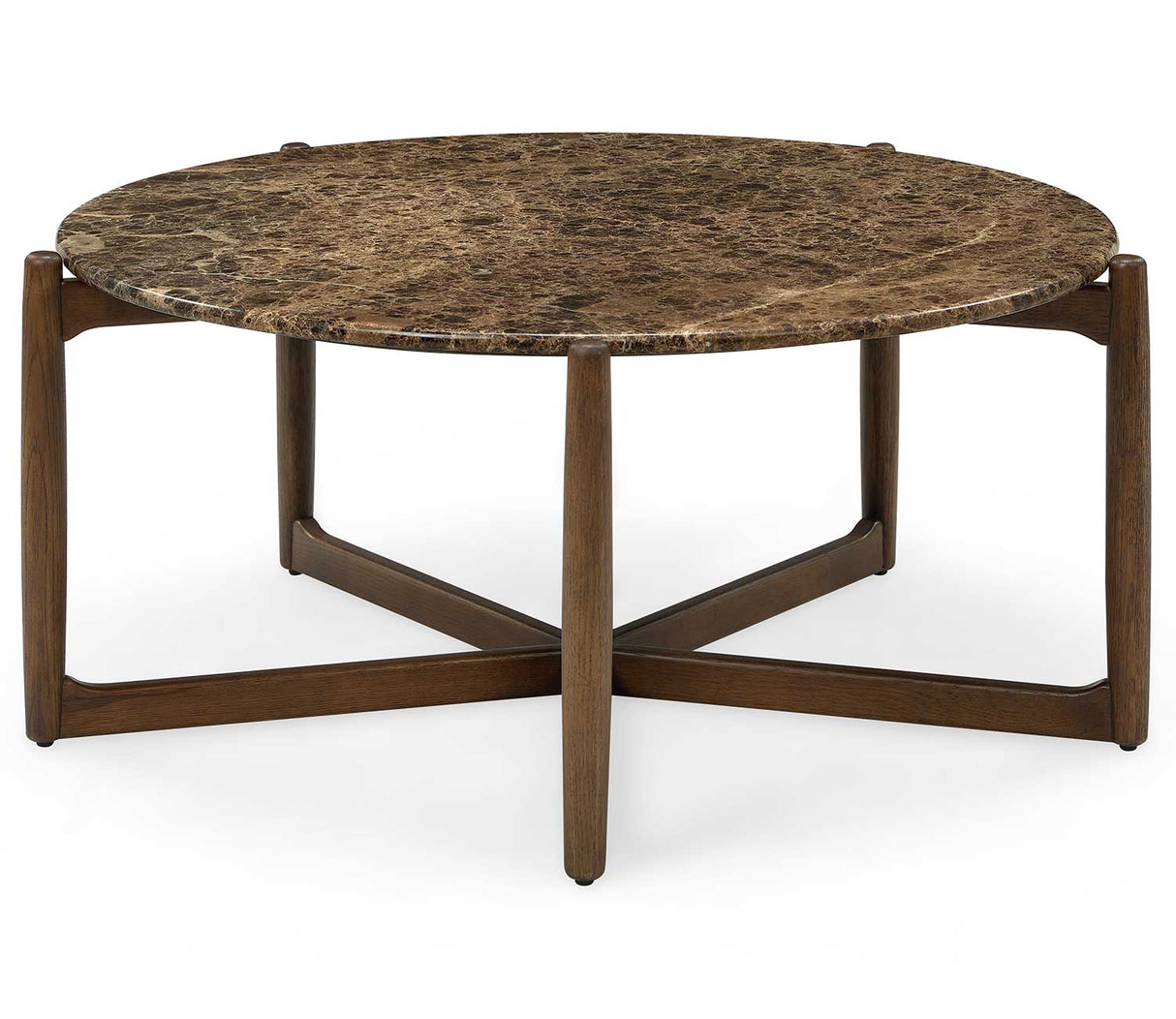 Atelier Soffbord Rökfärgad Ek / Emperador Marmor