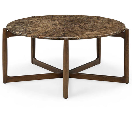 Atelier Soffbord Rökfärgad Ek / Emperador Marmor