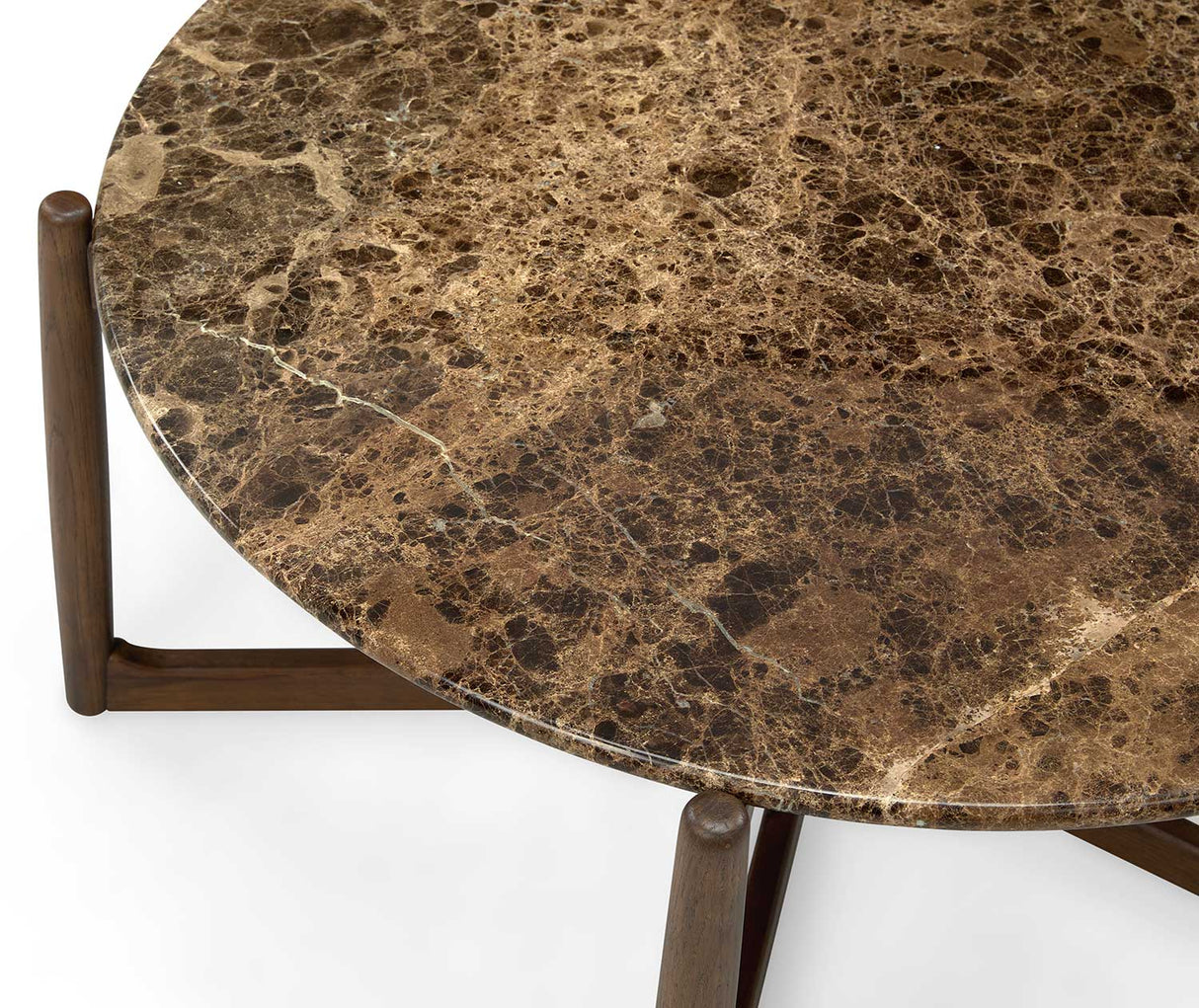 Atelier Soffbord Rökfärgad Ek / Emperador Marmor