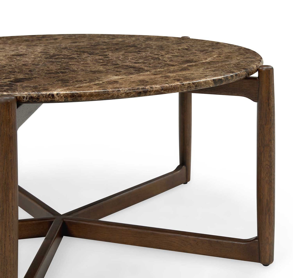Atelier Soffbord Rökfärgad Ek / Emperador Marmor
