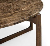 Atelier Soffbord Rökfärgad Ek / Emperador Marmor