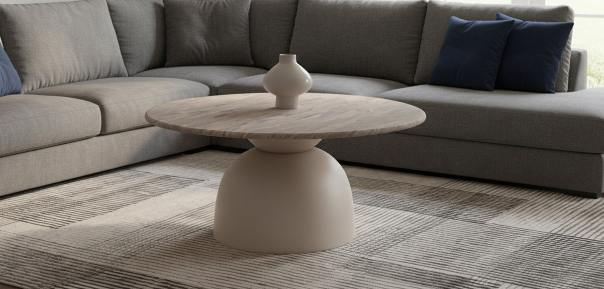 Atrium soffbord Stålgrå