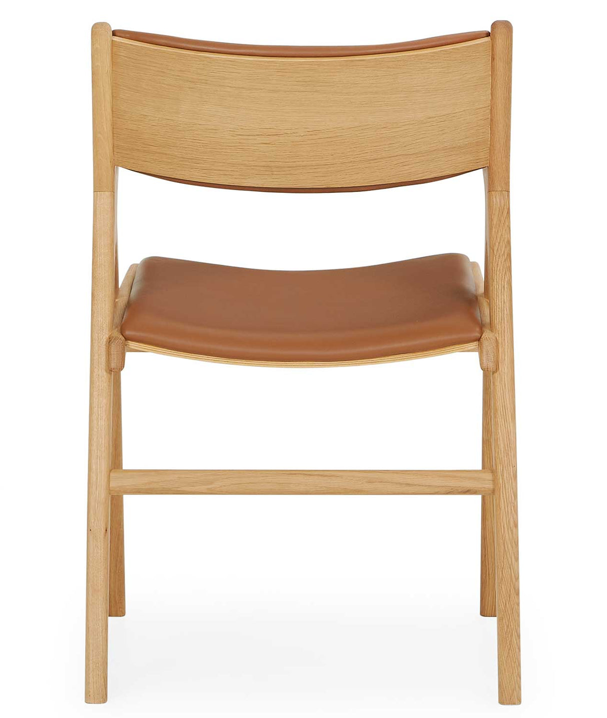 Avior Stol Oljad ek / Cognac Läder