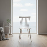 Birka Stol Vitlackad