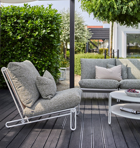 Blixt 3-sits soffa Svart/Beige