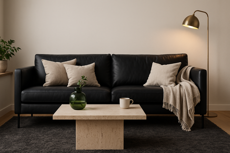 Impulse 3-sits Soffa Läder