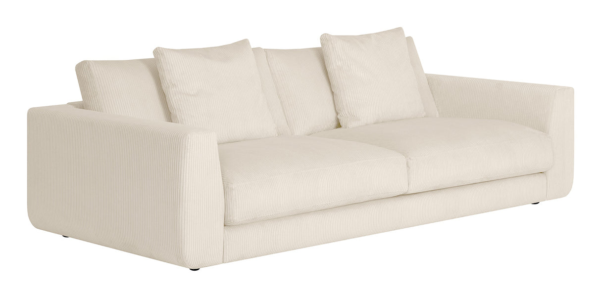 Chiara 3-sits XL Soffa Lincoln Creme