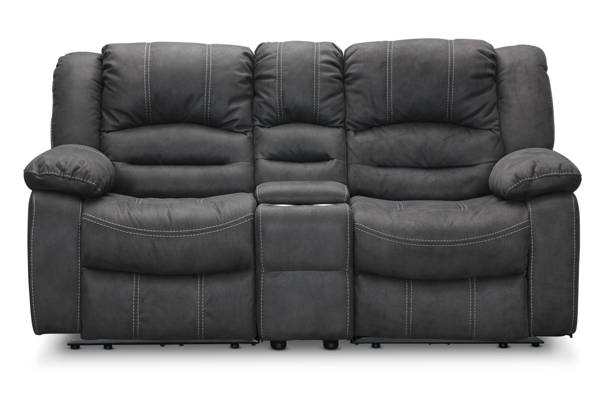 Cinema 2-sits Biosoffa Grått Tyg