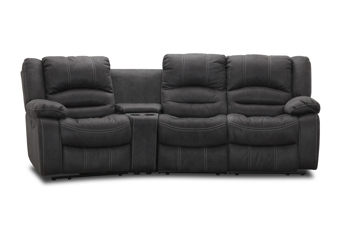 Cinema Biosoffa Komb C Grått Tyg