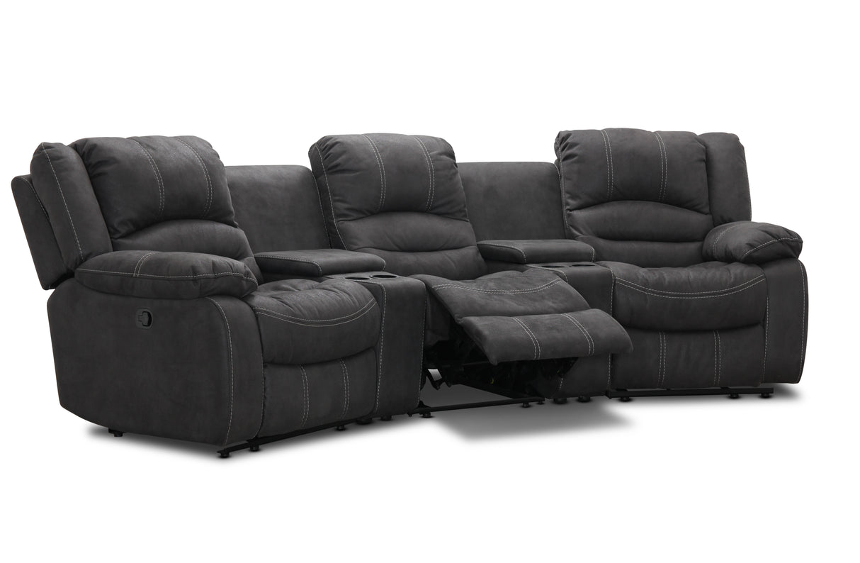 Cinema Biosoffa Komb D Grått Tyg