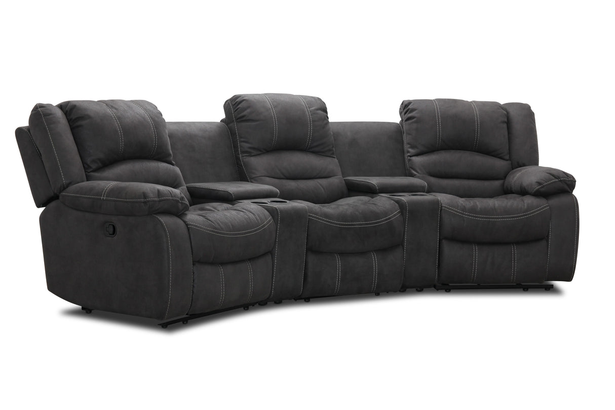 Cinema Biosoffa Komb D Grått Tyg