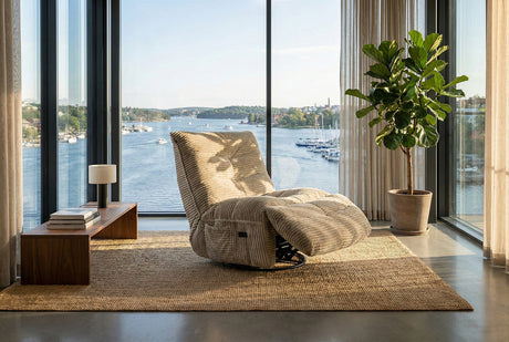 Dakota Snurrfåtölj med Recline