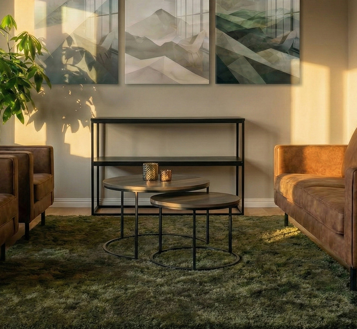 Natalie Konsollbord Svart