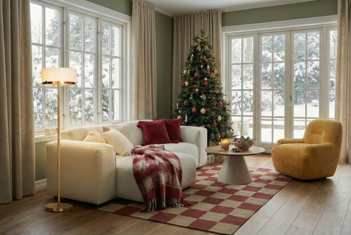 Vernon Soffbord Rund 85 cm Grå