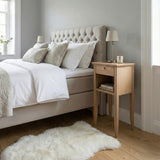 Ekliden Sängbord med Låda Oljad ek