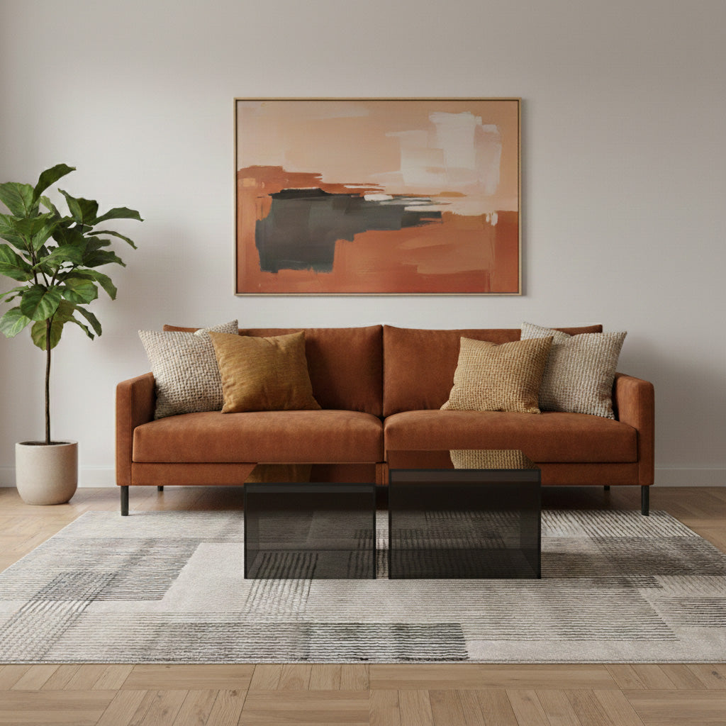 Embla 3-sits XL Soffa Torre Copper