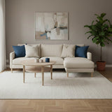 Tango Soffbord Runt 90cm Vitoljad Ek