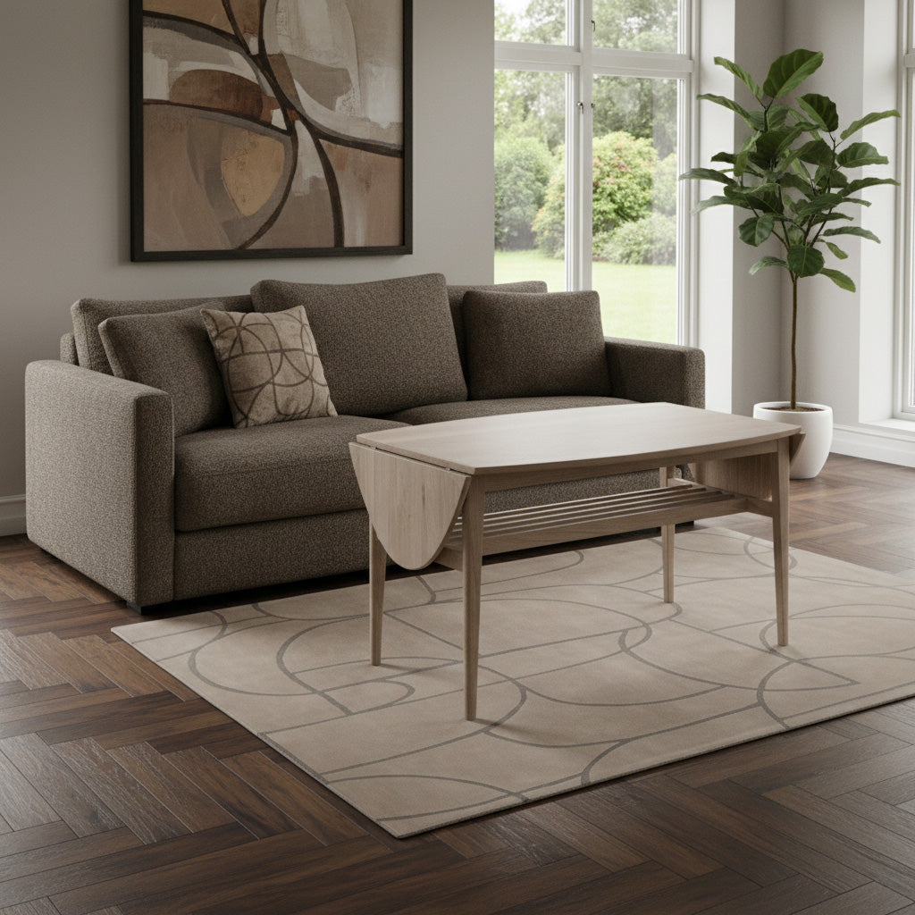 Flip Soffbord Vitoljad Ek