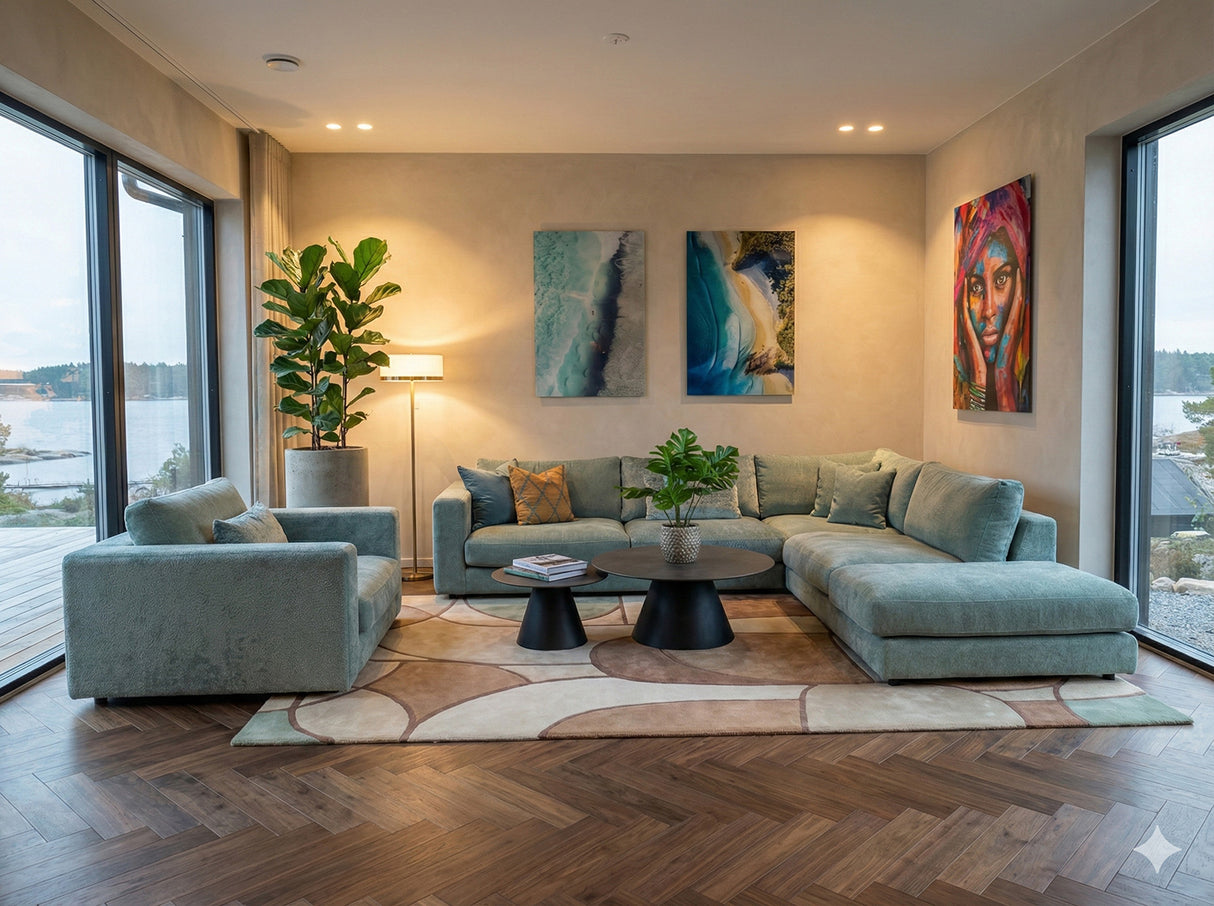 Frank Divansoffa Öppet Avslut