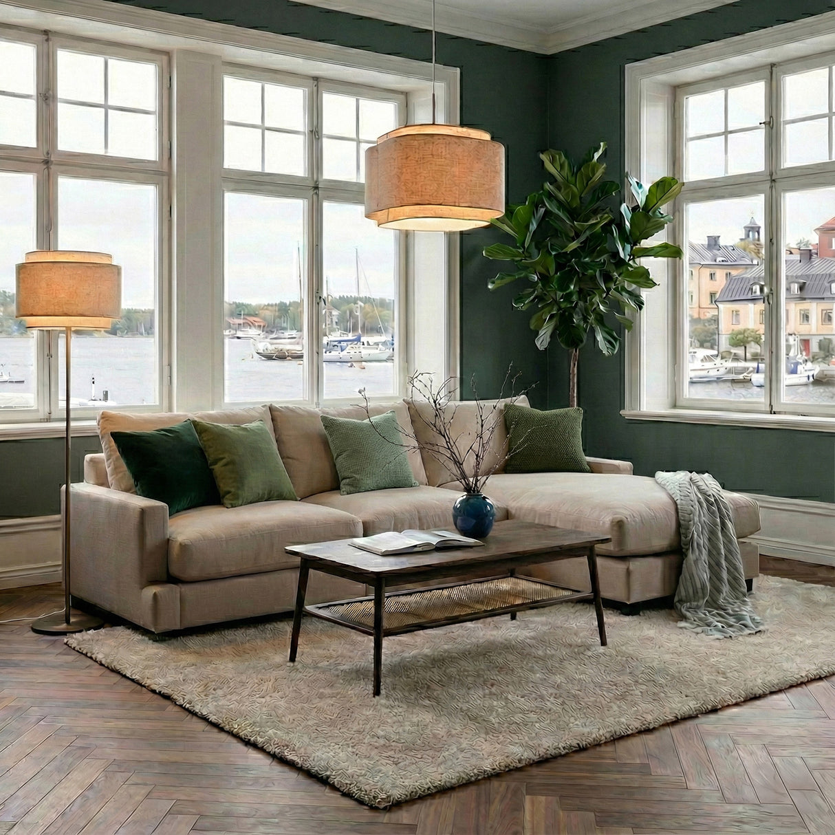 Freja Divansoffa - 2,5-sits med schäslong