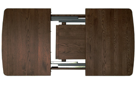 Genesis Matbord 90x130 cm ink 2 Iläggsskivor Intra Oak