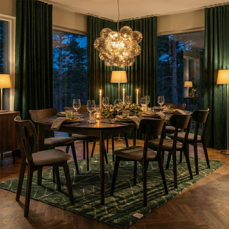 Genesis Matbord 90x130 cm ink 2 Iläggsskivor Intra Oak